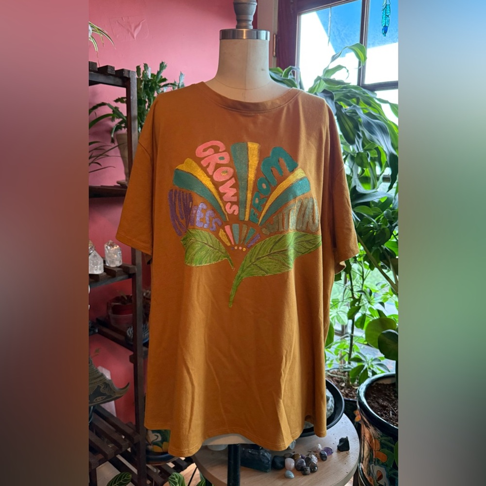 Graphic Tee/ inspirational Message / hand crafted